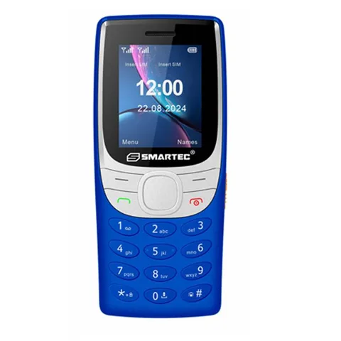 Téléphone Portable Smartec V1 Double Sim 2" - Bleu