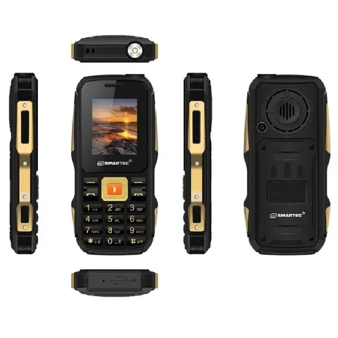 Téléphone Portable Smartec Power X1 1400 MAH - Noir