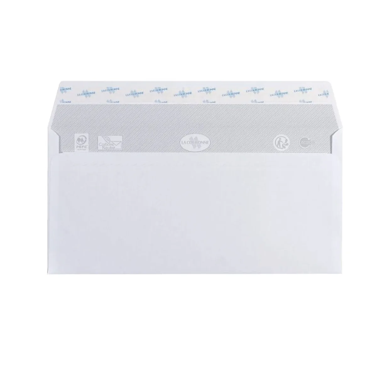 Enveloppe 11 X 22 CM Couronne Vitrifiée – Paquet de 500