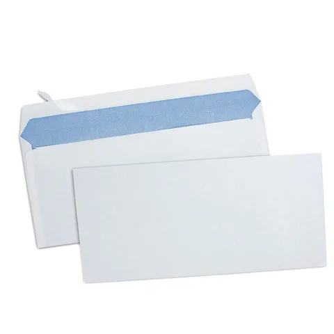 Lot de 25 Enveloppes Blanches 110 X 220 MM