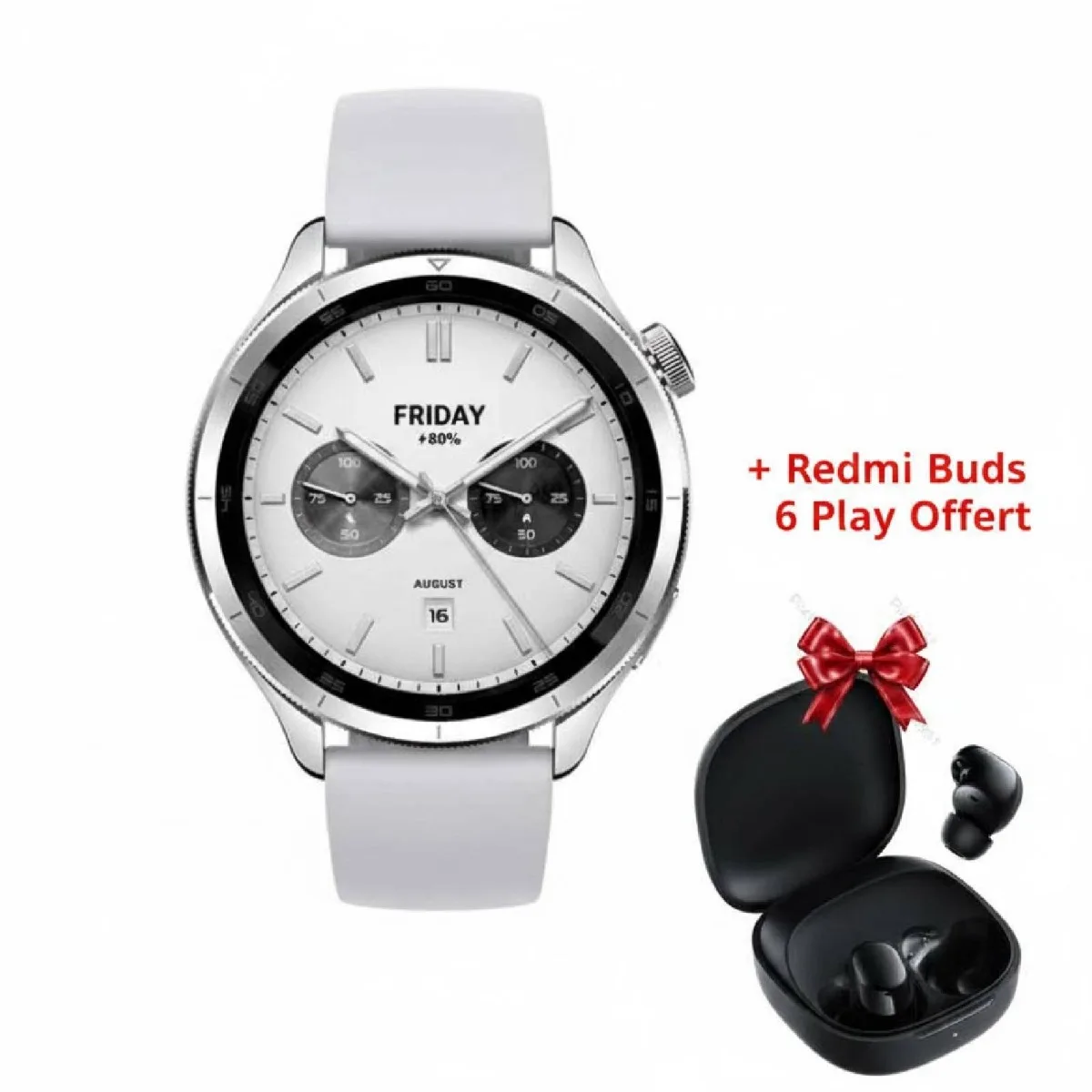Montre Connectée Xiaomi Watch S4 - Argent