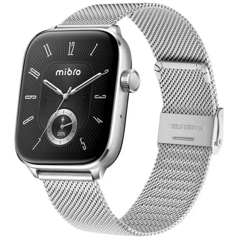 Montre Connectée Mibro Watch Fit - Silver