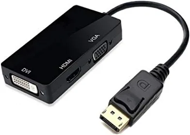 Adaptateur Display Polar 3IN1 Port Dvi-hdmi-vga