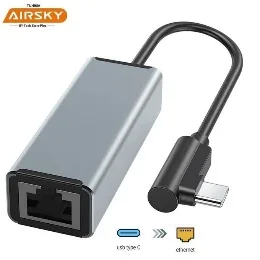Adaptateur Airsky Type-c To RJ-45 Metal HC-72B