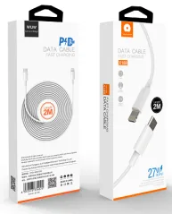 Cable WUW X188 27W Tc Iphone 2m