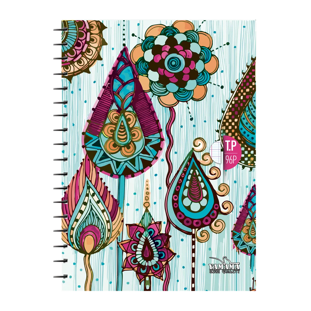 Cahier Tp spirale Simple Grand Format Seyès 60-90 g/m² – YAMAMA