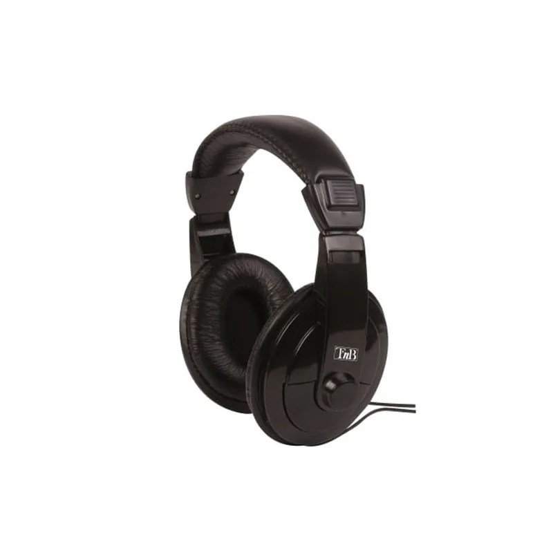 Casque Tnb Filaire TV Jack 3,5mm 8 Métres - Noir