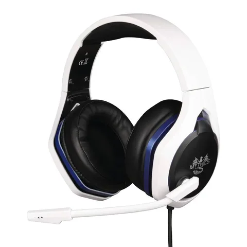 Casque Filaire Gaming Konix Hyperion pour PS5 - Blanc