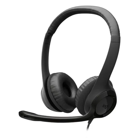 Casque Filaire Logitech H390 USB Type-c - Noir