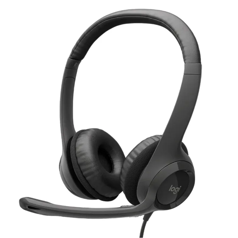 Micro Casque Filaire Logitech USB H390 - Noir