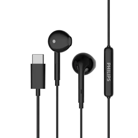 Écouteurs Filaires Philips TAE1018BK-93 Intra-auriculaires - Noir