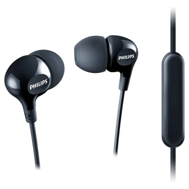 Écouteurs Filaires Philips SHE3555BK-00 Intra-auriculaires - Noir
