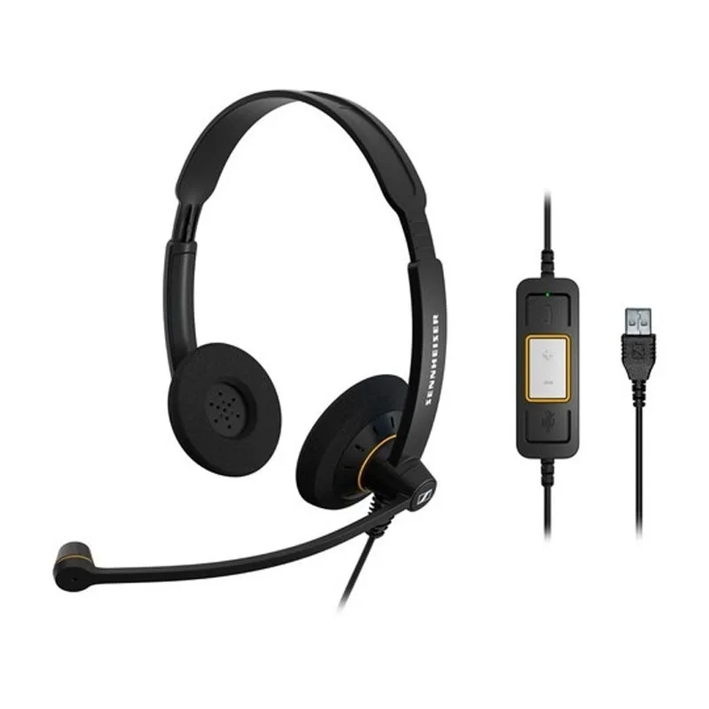 Micro Casque Filaire EPOS Sennheiser SC60 - Noir