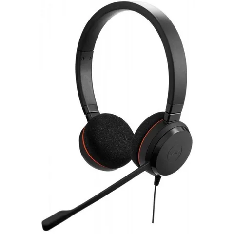 Micro Casque Filaire Jabra Evolve 20 Ms USB - Noir