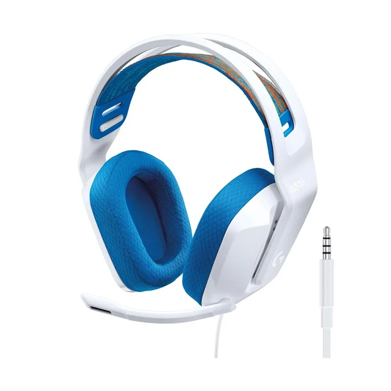 Casque Filaire Gamer Logitech G335 3.5mm - Blanc