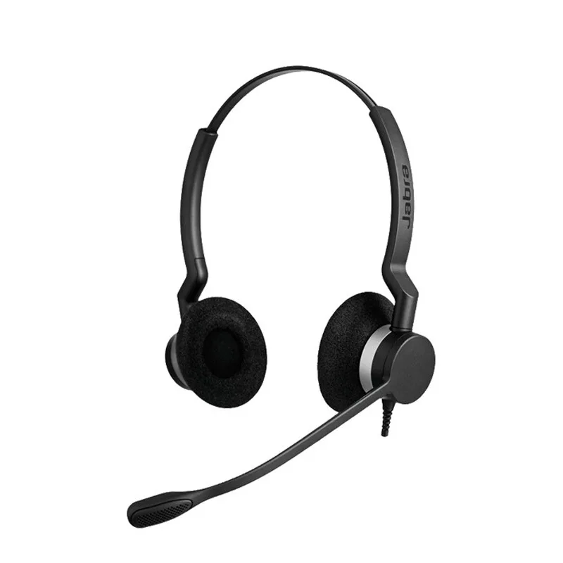 Micro Casque Filaire Jabra Biz 2300 Duo Antibruit - Noir