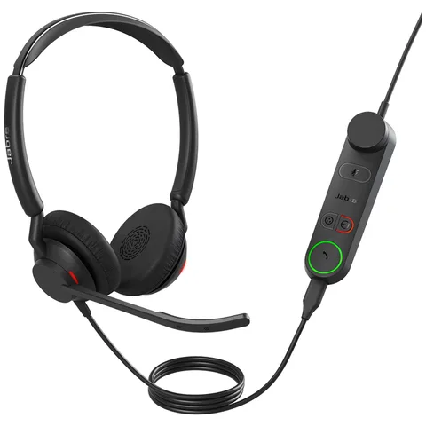 Micro Casque Filaire Jabra Engage 50 Ii Ms Duo Usb-a - Noir