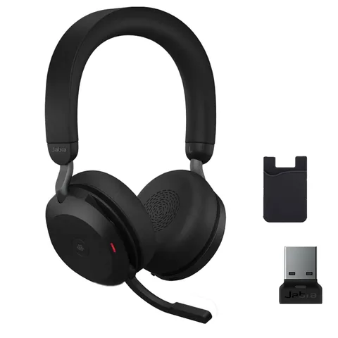 Micro Casque sans Fil Jabra EVOLVE2 75 Ms Usb-a - Noir