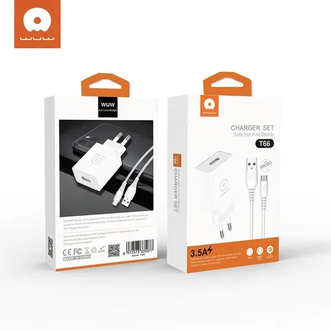 Chargeur WUW T66 3,5A pour Micro