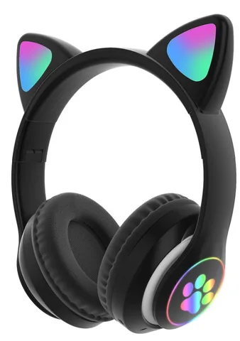 Casque Bluetooth Pliable B39M-BK Oreilles de Chat