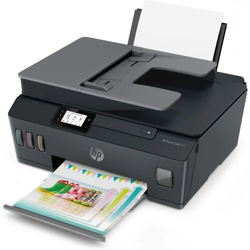 Imprimante HP Smart Tank 615 à Réservoir Intégré 4en1 Couleur WIFI