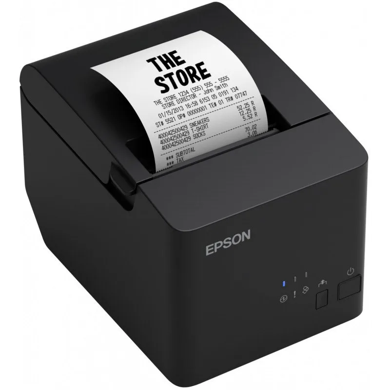 Imprimante de Ticket Epson TM-T20X Ethernet - Noir