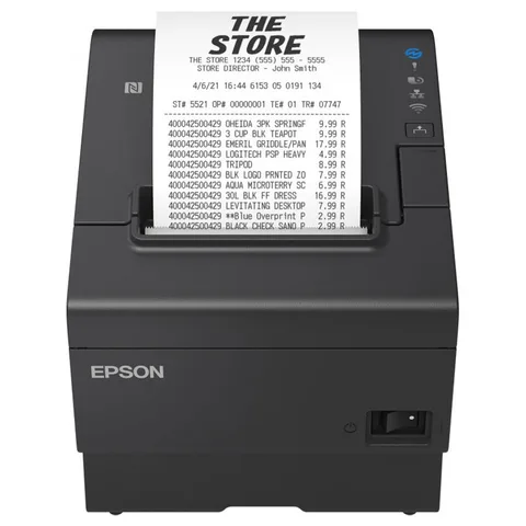 Imprimante de Ticket Epson TM-T88VII Réseau - Noir (C31CJ57112)