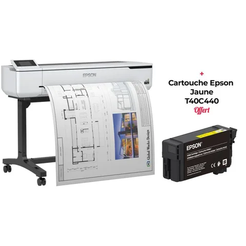 Traceur Epson SC-T5100 avec Stand - Blanc