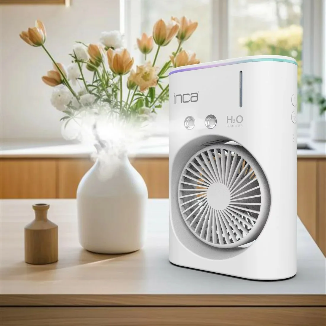 Mini Ventilateur Portable avec Reservoir Eau Inca IMF-10B