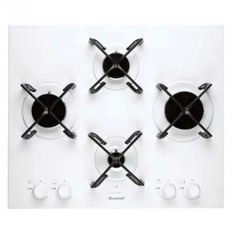 Plaque de Cuisson Brandt 60 CM Blanc - BPE6414W