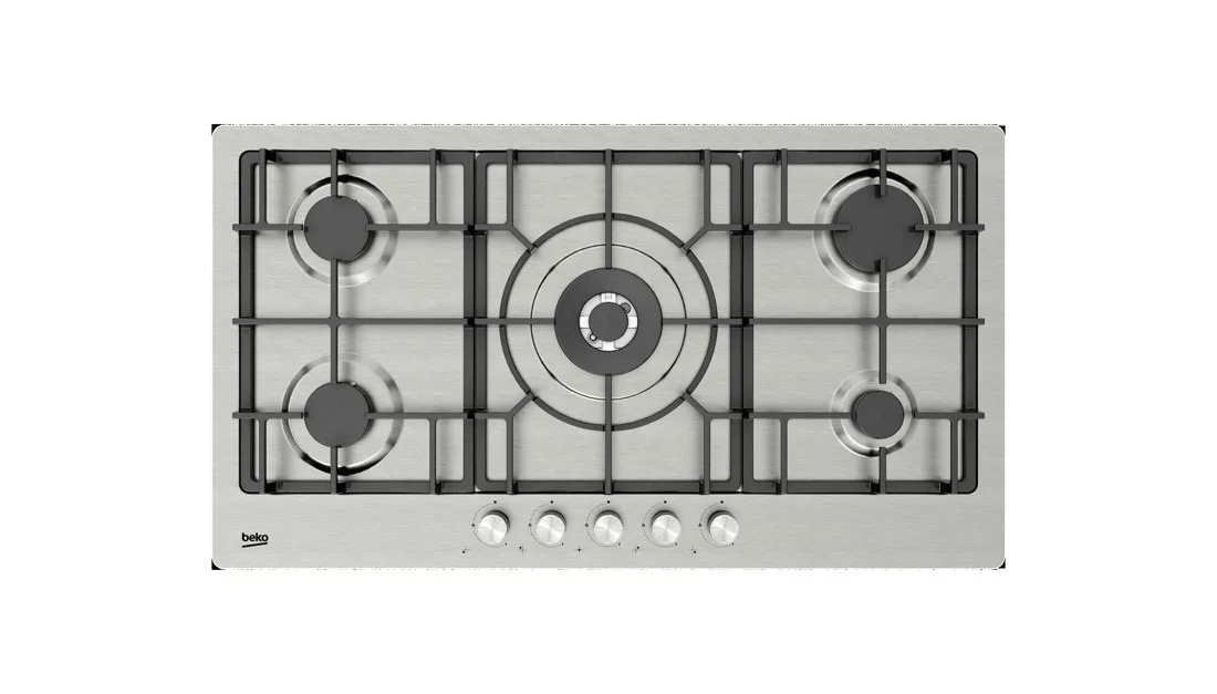 Plaque de Cuisson Beko 90 CM Inox - HIMW95226SXEL