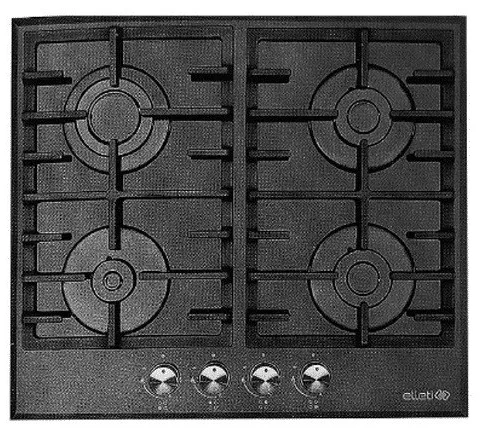 Plaque de Cuisson Elleti 60 CM Noir - 20225D