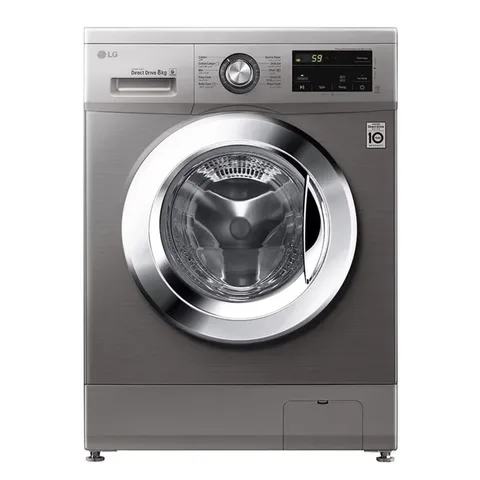 LG FH2J3TNG5P Lave-linge Frontale 8 KG Silver