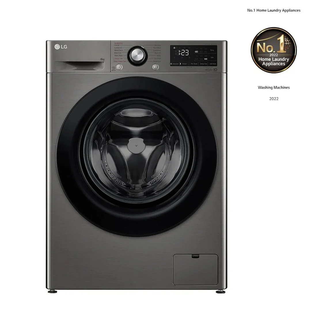 LG F4R3TYG6P Lave-linge Frontale 8 KG Silver