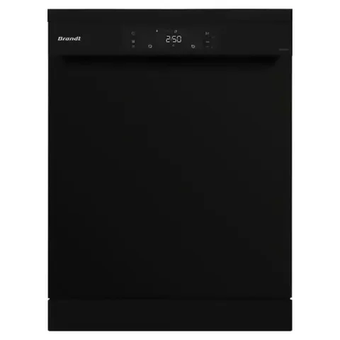 Lave Vaisselle Brandt 14 Couverts Noir DFH167TB