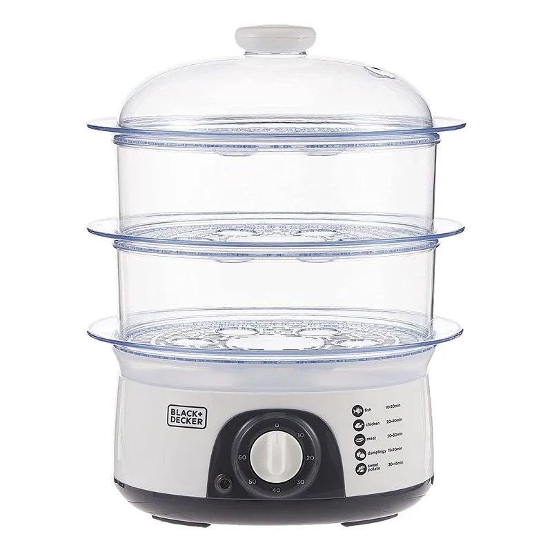 Cuiseur Vapeur Black&decker HS6000 775W - Blanc