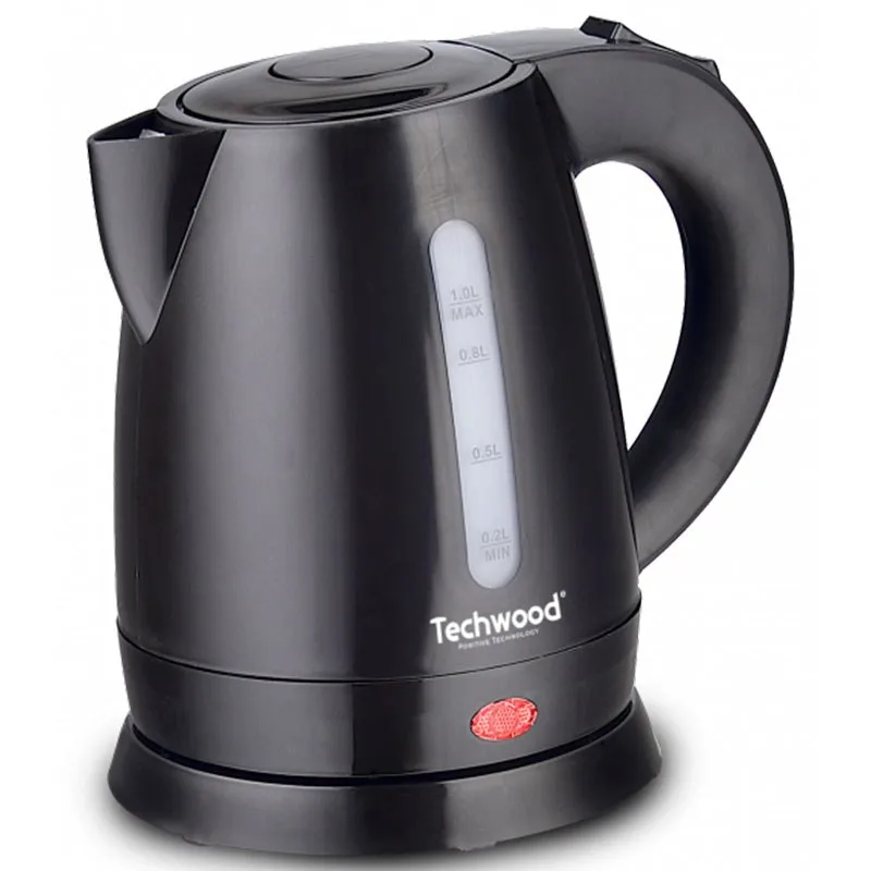TECHWOOD TB-1036 Bouilloire Noir 1L 1600W