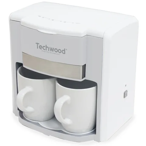 Techwood TCA-202 Cafetière Électrique Blanc 0,6L 500W