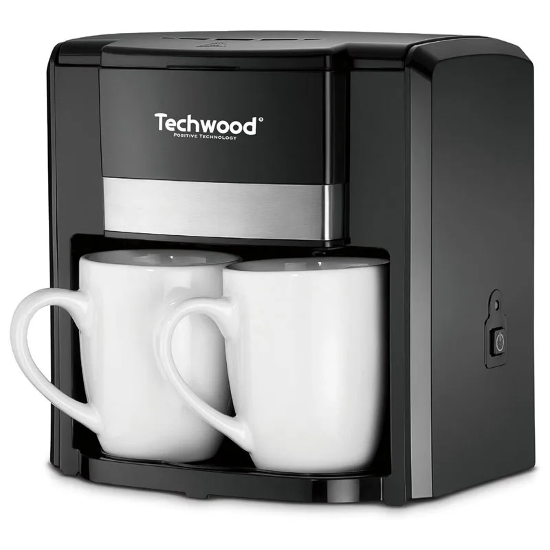 Techwood TCA-206 Cafetière Électrique Noir 0,6L 500W