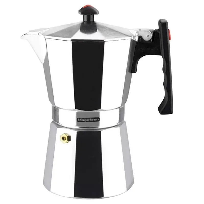 Magefesa MGCA49010 Cafetière Italienne Argent 6 Tasses