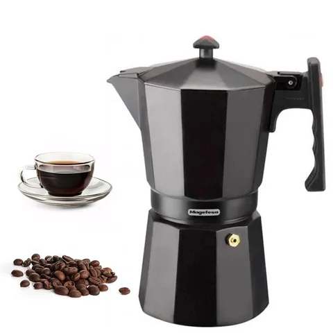 Magefesa MGCA49014 Cafetière Italienne Argent 6 Tasses