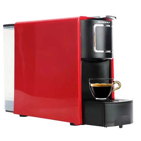 Schneider SCHNES20 Machine à Café Espresso Rouge 0,6L 1140W 20 Bar