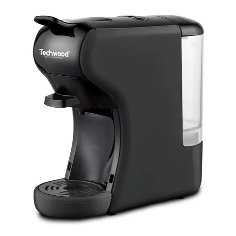 Techwood TCA-196N Machine à Café Espresso Noir 600ml 1450W 19 Bar