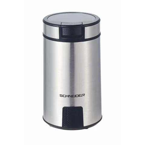 Schneider SCHCG200 Moulin à Café Acier