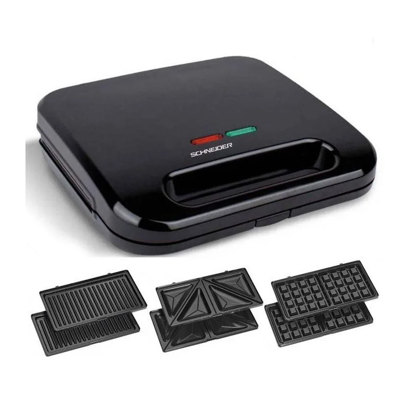 Schneider SCHP750 Appareil à Panini Noir