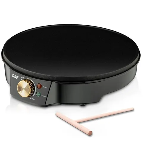 Raf R.528 Crêpière Électrique Noir 1200W