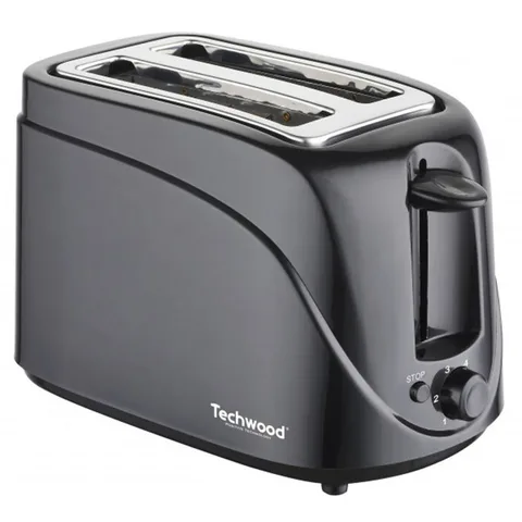 Techwood TGP-106 Grille-pain Noir 700W