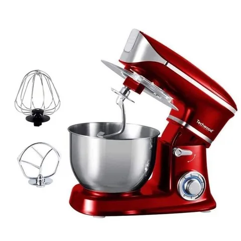 Techwood TCDR-135 Robot Pétrin Inox 1300W