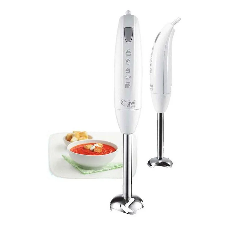 Kiwi KHB-4415 Mixeur Plongeant Blanc 300W