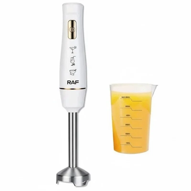 Raf R.313W Mixeur Plongeant Blanc 0.5 L 313W